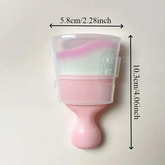 1/3/5PCS Pink Car Dust Removal Brush Air Conditioning Cleaning Brush Air Outlet Gap Dust Removal Interior Cleaning Tool